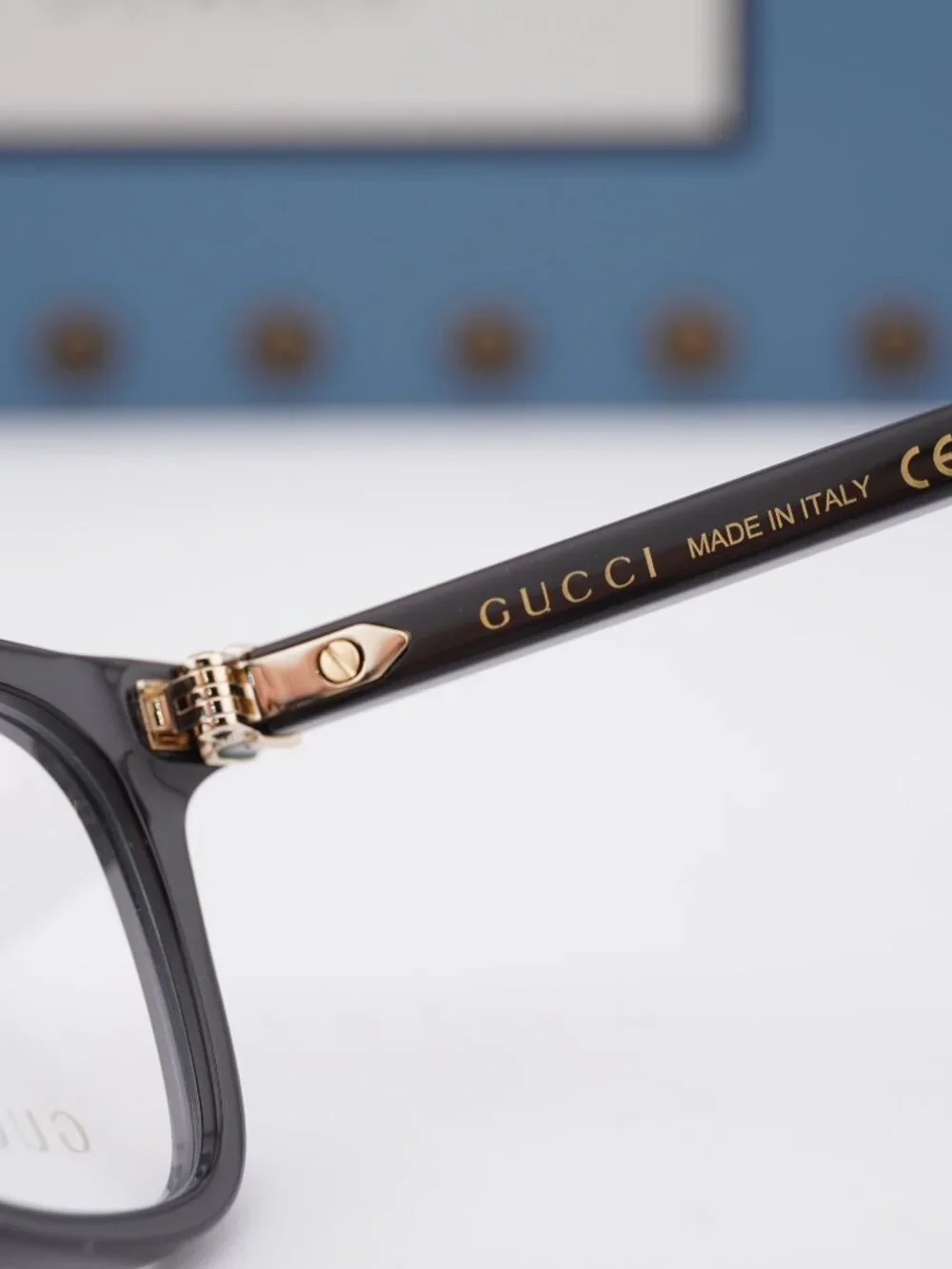 Gucci GG2002OJ 002 Rectangle Eyeglasses - Brown 53mm